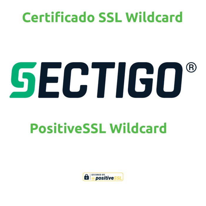 SSL Wildcard Sectigo PositiveSSL Wildcard
